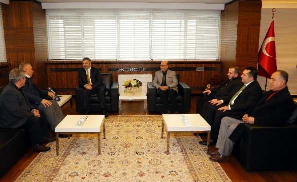 Başkan Çelik'e Hayırlı Olsun Ziyaretleri