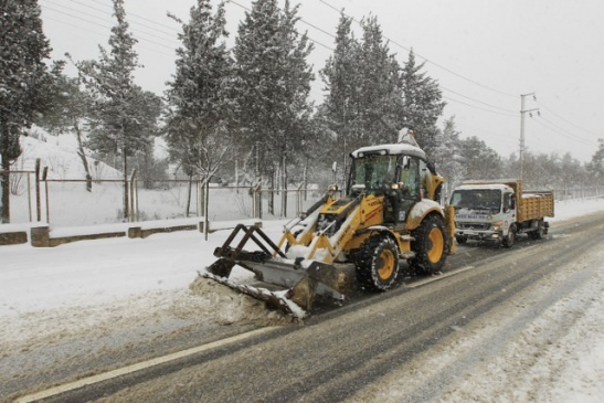Gebze'de Ulaşıma Kar Engeli Yok