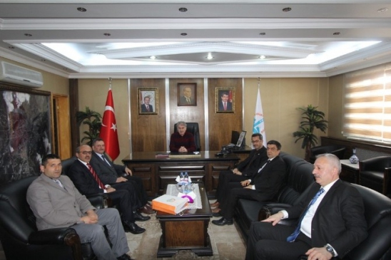 Toç-Bir-Sen Yönetiminden Başkan Memiş'e Ziyaret