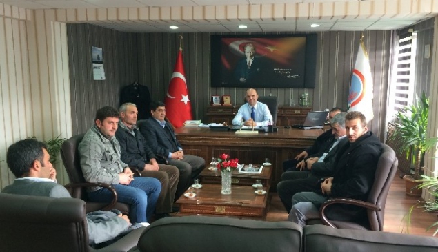 Ziraat Odası Yönetim Kurulundan Tarım İl Müdürüne Ziyaret