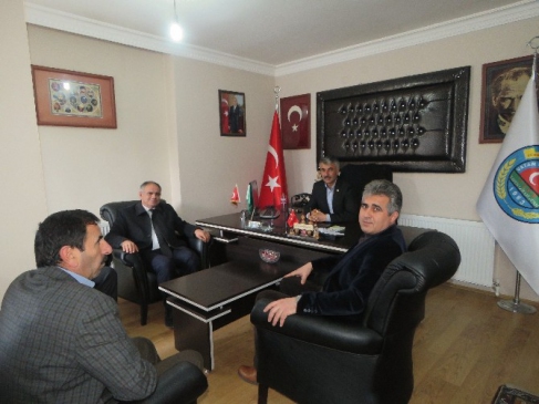 Başkan Öztürk'ten Yahyalı Ziraat Odası Başkanına Ziyaret