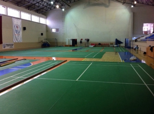 Karaman'da 19 Yaş Balkan Badminton Şampiyonası Hazırlıkları