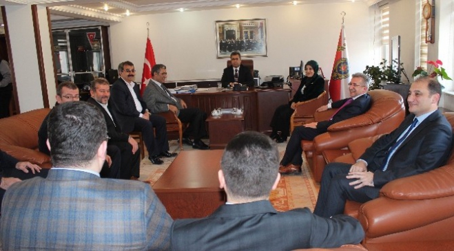 MÜSİAD'tan Konya İl Emniyet Müdürü Demir'e Ziyaret