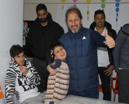 Manisasporlu Futbolcular Engelli Öğrenciler İle Biraraya Geldi