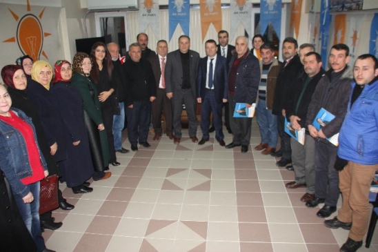 Sarıoğlu'ndan Teşkilatlara Ziyaret