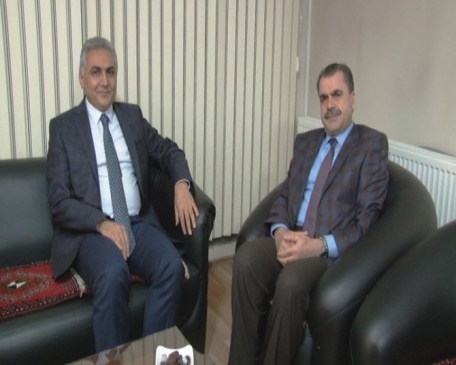 Emniyet Müdürü Dr. Urhal'dan Koyuncu'ya Ziyaret