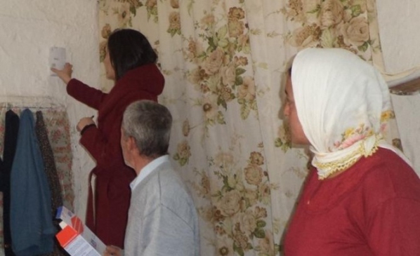 Ulukışla'da Karbonmonoksit Dedektörü Dağıtımı Yapıldı