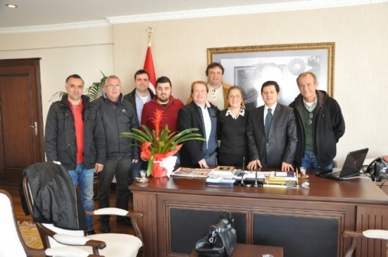 Bodrum Beşiktaşlılar Derneğinden Kaymakam Dr. Gödekmerdan'a Ziyaret