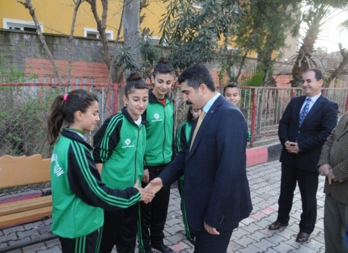 Kaymakam Horasanlı'dan Sporculara Moral Ziyareti