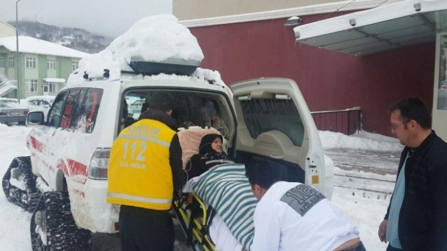 Samsun'da Paletli Ambulans Hayat Kurtardı