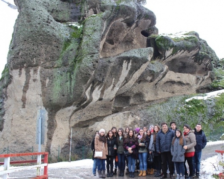 Avusturya'da Yaşayan Türk Öğrenciler Tekkeköy'ü Gezdiler