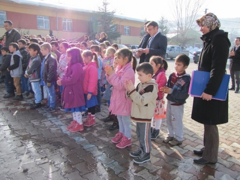 Hisarcık'ta Taşımalı Eğitime Bir Günlük Kar Tatili
