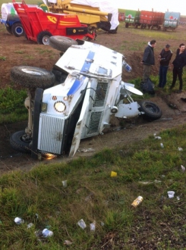 Diyarbakır'da Trafik Kazası 2 Yaralı