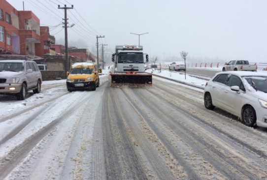 Mardin'de Kar Temizliği Başladı