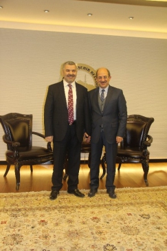 Kemal Tekden'den Başkan Çelik'e Ziyaret