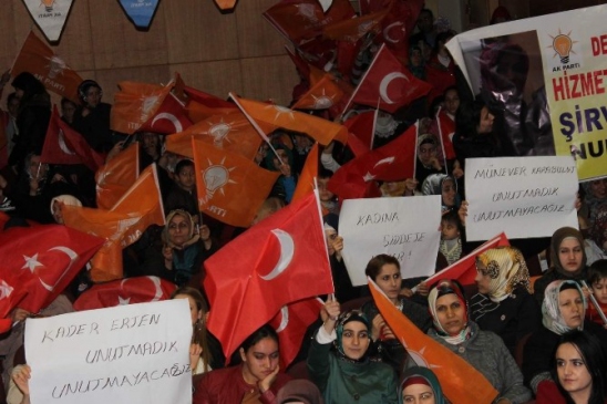 AK Parti Siirt Kadın Kolları Kongresi Düzenlendi