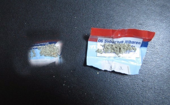 Markette Uyuşturucu Ele Geçirildi