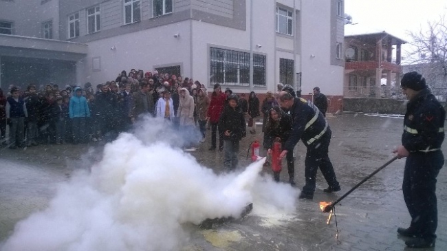 İznikli Öğretmenlere Yangın Eğitimi