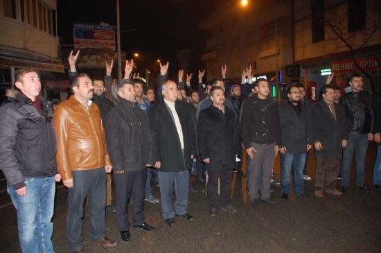 Ülkü Ocaklarından Fırat Yılmaz Çakıroğlu Eylemi