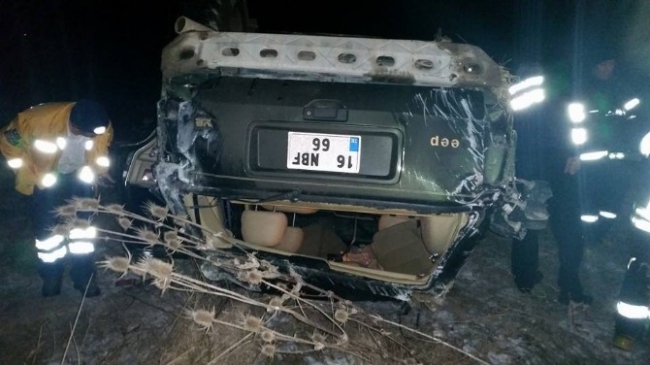 Kütahya'da Zincirleme Trafik Kazası 18 Yaralı