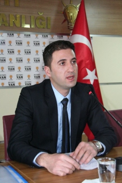 Fatih Kaya AK Parti Van Milletvekili Aday Adaylığı İçin Başvurusunu Yaptı