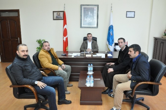 Didim Ülkü Ocakları Didim Ticaret Odası Yönetimini Ziyaret Etti