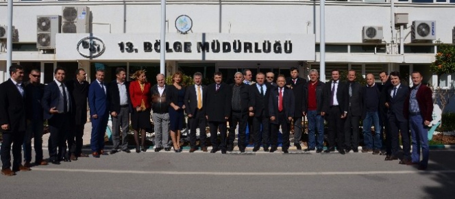 Antalya Karadenizliler Derneği'nden DSİ'ye Ziyaret