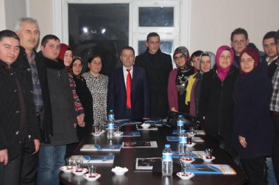 Sarıoğlu Kaynaşlı Teşkilatını Ziyaret Etti