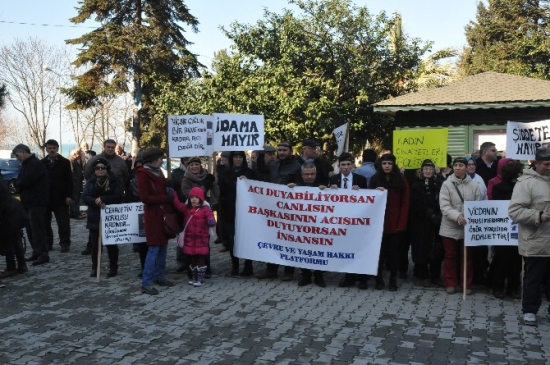 Akçakoca'da Özgecan Eylemi