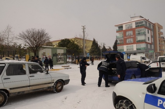 Uşak'ta “Huzur 64 Güvenli Okul” Çalışması