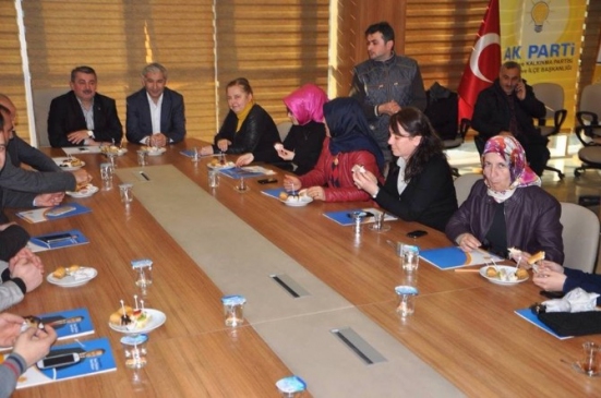 Milletvekili Aday Adayı Yılmaz Teşkilat Ziyaretlerinde