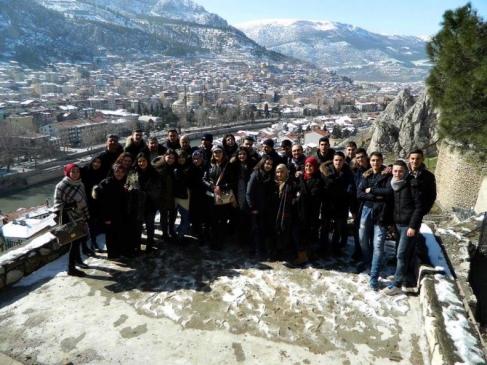 Hollanda'dan Gelen 30 Türk Genci Amasya'da Tarih Turu Attı