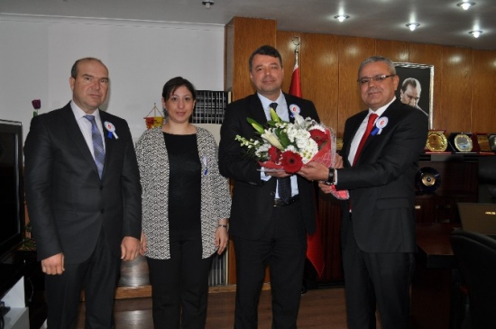 Silifke Vergi Dairesinden Başkan Turgut'a Ziyaret