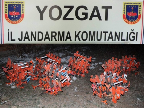 Yozgat Jandarma Hırsızları Suçüstü Yakaladı