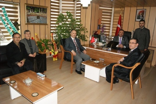 Diyanet-Sen'den Müftü Arcaklıoğlu'na Hayırlı Olsun Ziyareti