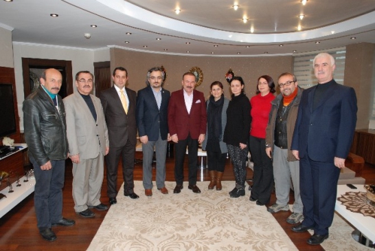 Başkan Doğan Dernekleri Ağırladı