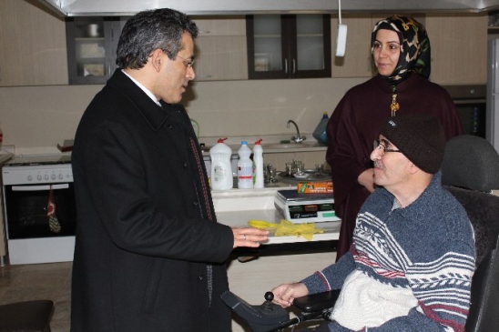 Engellilerden Alataş'a Destek