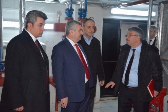 Başkan Baran Yeni Yapılan Fatih İlkokulunu İnceledi