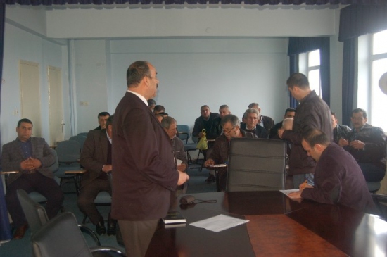 Lapseki'de Afet Bilgilendirme Toplantısı