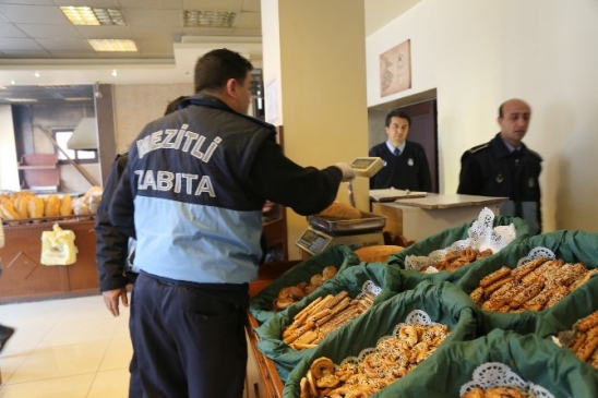 Mezitli Belediyesi Zabıta Ekipleri Fırınları Denetledi