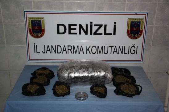 Honaz'da Uyuşturucu Operasyonu