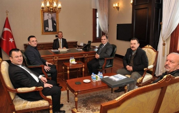 Türkiye Otelciler Federasyonu Yönetim Kurulu Üyelerinden Vali Güner'e Ziyaret
