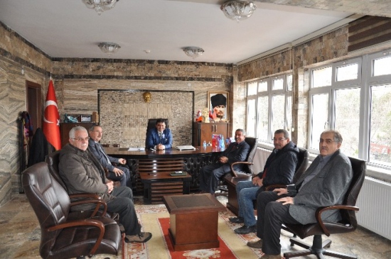 Ziraat Odası Yöneticilerinden Kaymakam Balcı'ya Ziyaret