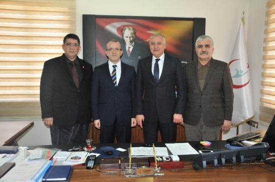 Sevimçok İl Jandarma Komutanlığı Ve İl Sağlık Müdürlüğünü Ziyaret Etti