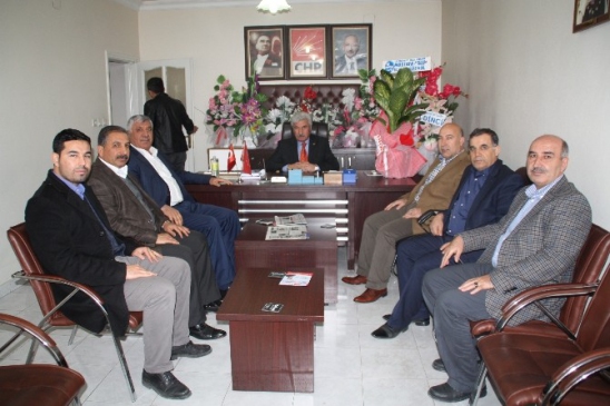 ATSO'dan CHP İl Başkanı Tanrıverdi'ye ‘Hayırlı Olsun' Ziyareti