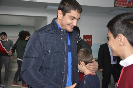 Milli Güreşçiler Sungurlu'da