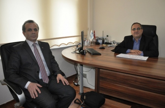 Nkü Rektör Adayı Burhan Arslan'dan İHA Trakya Bölge Müdürlüğü'ne Ziyaret