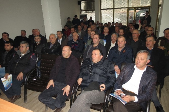 Malkara'da Çiftçilere Bitki Semineri Verildi