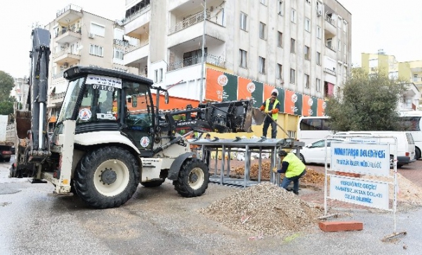 Güvenlik Mahallesi'ne Yeraltı Konteyneri Yerleştiriliyor
