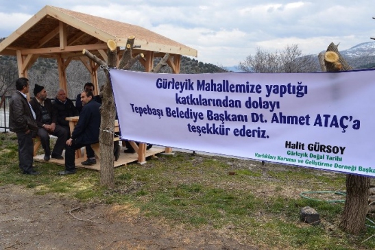 Tepebaşı'ndan Gürleyik'e Kamelya Desteği